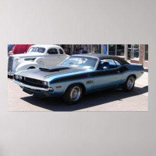 Poster Challengeur de 1970 Dodge MERCI