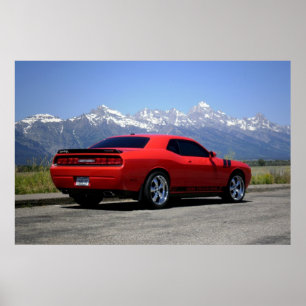 Poster Challengeur/Tetons grand