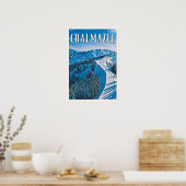 Poster Chalmazel Station de ski (Cuisine)