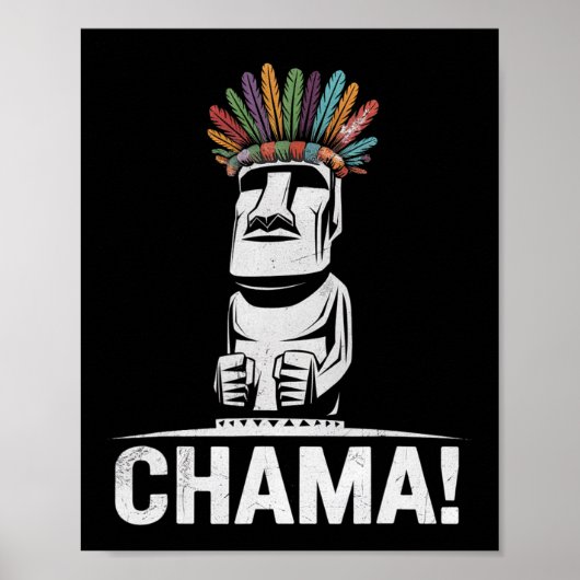 Poster Chama Fighter Mixed martial art Fan Jjb Boxe Muay  (Devant)