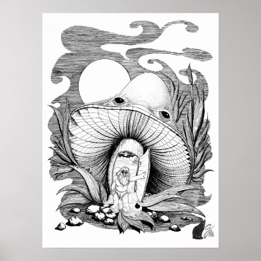 Poster Chaman (Devant)