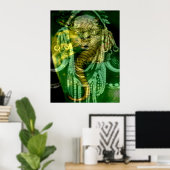 Poster Chaman reptilien 2 (Bureau à domicile)