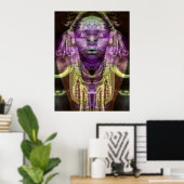 Poster Chaman Reptilien 4 (Bureau à domicile)