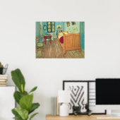 Poster Chambre à Arles par Vincent van Gogh (Bureau à domicile)