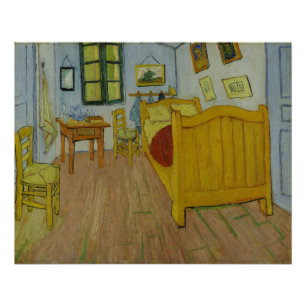 Poster Chambre à Arles, Peinture à l'huile, Vincent Van G
