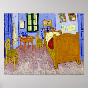 Poster Chambre à coucher Vincent van Gogh à Arles