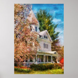 Poster Chambre - ajustement pour une reine