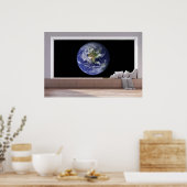 Poster Chambre avec vue. (Cuisine)