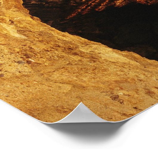 Poster Chambre basse intérieure (pierre) (Coin)