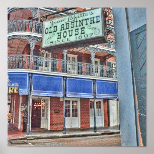 Poster Chambre d'absinthe