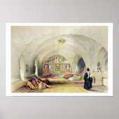 Poster Chambre dans un couvent arménien, à Jérusalem (cou (Devant)