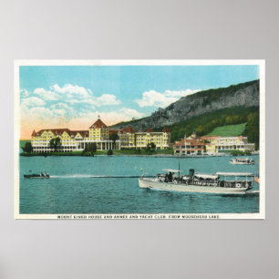 Poster Chambre de Mt Kineo, annexe, et club de yacht