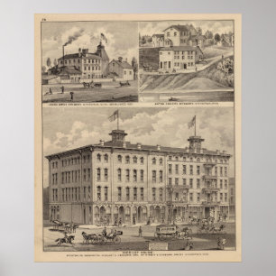 Poster Chambre de Nicollet, la brasserie d'Orth,