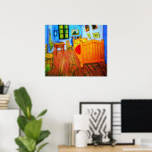 Poster Chambre de Vincent Van Gogh à Arles (Bureau à domicile)