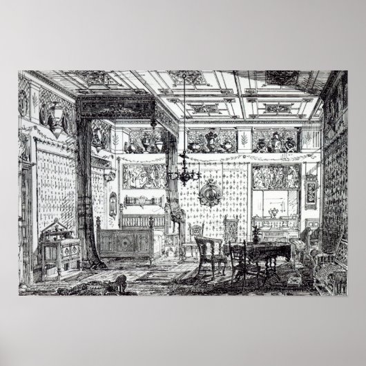 Poster Chambre Lit (Devant)