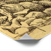 Poster Chambre malade, par Brian Benson (Coin)