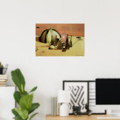 Poster Chambre populaire Alpha Centauri (Bureau à domicile)
