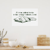 Poster Chambre sans livres (Cuisine)