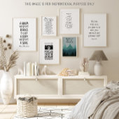 Poster Chambre Sans Livres, Citation De Marcus Tullius Ci