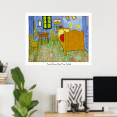 Poster Chambre Vincent à Arles par Vincent Van Gogh (Bureau à domicile)