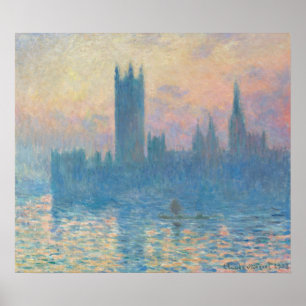Poster Chambres du Parlement - Claude Monet Fine Art