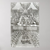 Poster Chambres du Parlement en 1640 (Devant)