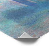 Poster Chambres du Parlement (Londres), Monet (Coin)