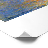 Poster Chambres du Parlement, Londres, Sun Breaking Throu (Coin)