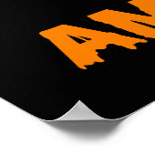 Poster Chambres Pour Amateurs Funny School Bus Halloween (Coin)