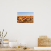 Poster Chameaux dans le désert d'Oman (Cuisine)