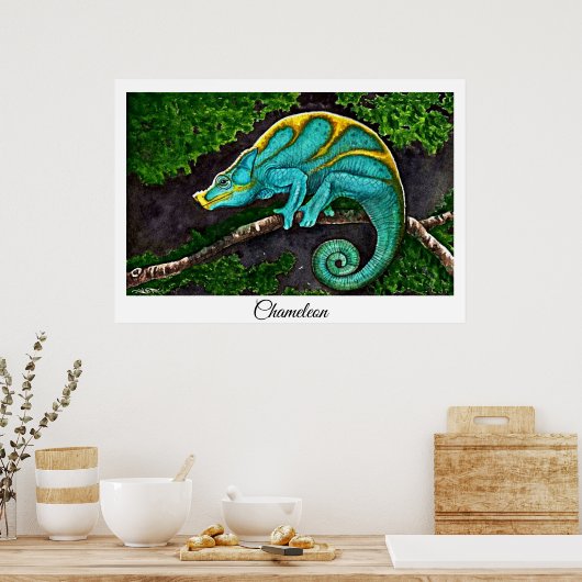 Poster Chameleon Life (Cuisine)