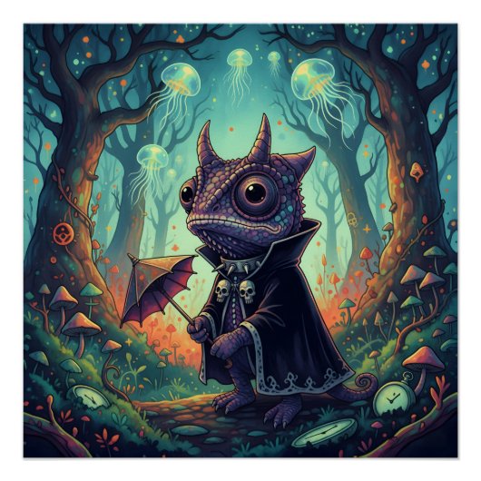 Poster Chameleon mystique (Devant)