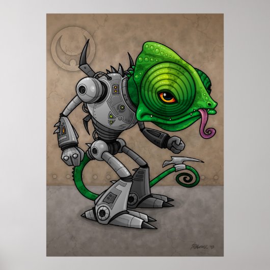 Poster Chameleozoïde (Devant)