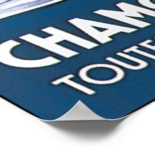 Poster Chamonix (Coin)