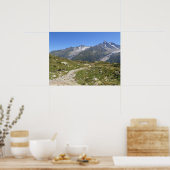 Poster Chamonix des Alpes françaises (Cuisine)