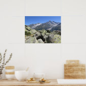 Poster Chamonix des Alpes françaises (Cuisine)