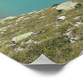 Poster Chamonix du Lac Blanc (Coin)