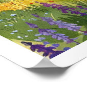 Poster Chamonix, France Montagne Retro (Coin)