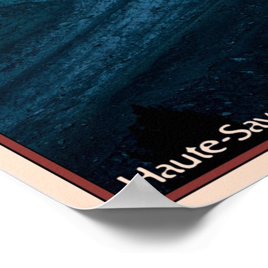 Poster Chamonix - Mer de Glace (Coin)