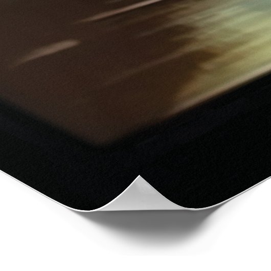 Poster Chamonix, Mont Blan, Ski (Coin)