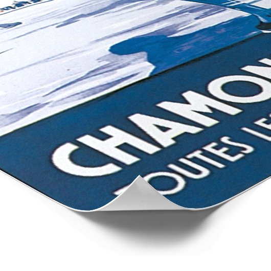 Poster Chamonix Mont Blanc (Coin)