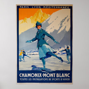 Poster Chamonix – Mont Blanc