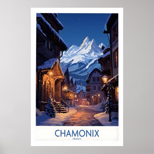 Poster Chamonix Print 1 (Devant)