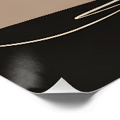 Poster Champ Abstrait (Coin)