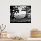 Poster Champ de bataille de Cedar Mountain de l'Ouest 186 (Cuisine)