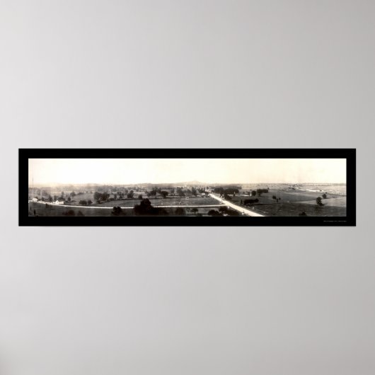 Poster Champ de bataille de Gettysburg Photo 1918 (Devant)