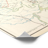 Poster Champ de bataille Richmond, Va (Coin)