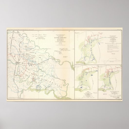 Poster Champ de bataille Richmond, Va (Devant)