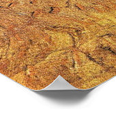 Poster Champ de blé avec vue sur Arles par van Gogh (Coin)