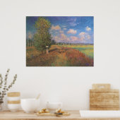 Poster Champ de Coquelicots - Claude Monet - c1875 (Cuisine)